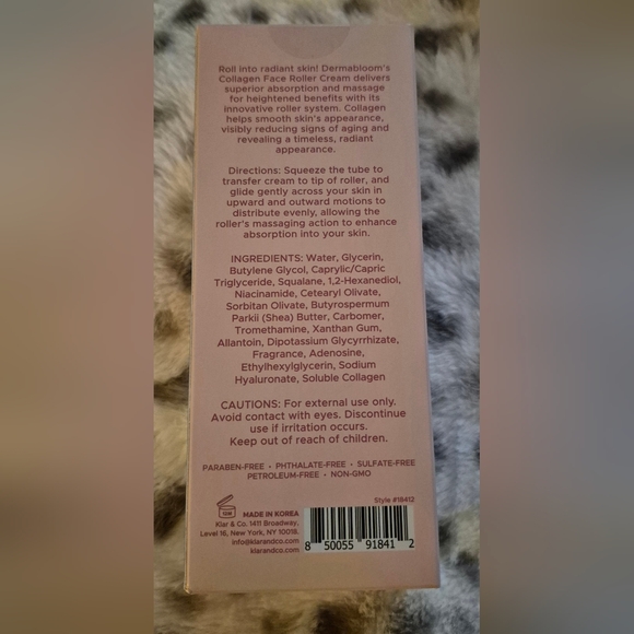 Dermabloom Lifting Collagen Face Roller Cream For Face & Neck - Picture 2 of 3